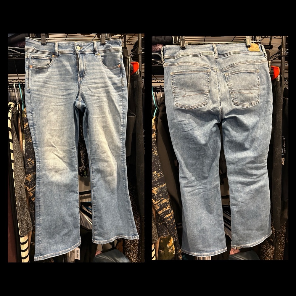American Eagle Outfitters high waisted kick boot